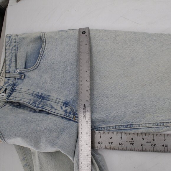 Rag & Bone Jeans Womens 30 Nina High Rise Shorty Cigarette Raw Mica Button Fly - Picture 7 of 13